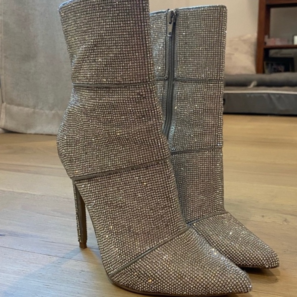 Steve Madden Rhinestone Booties